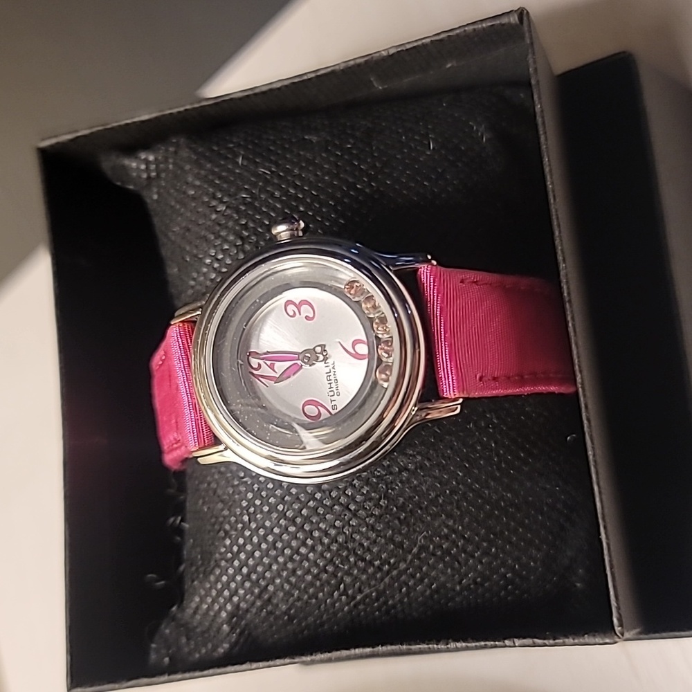 Stuhrling Pink Tourmaline Women's Watch